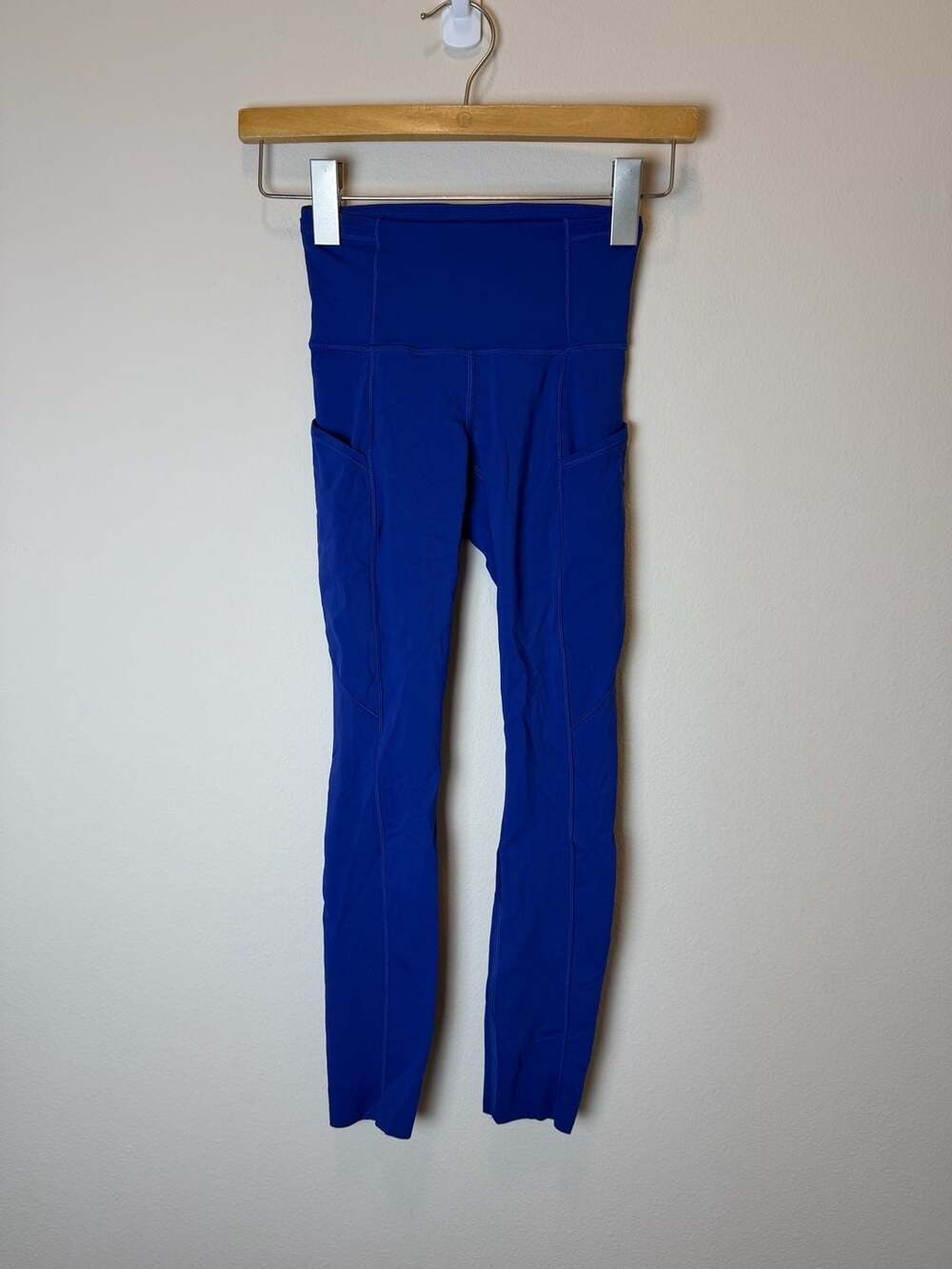 Lululemon Fast and Free Leggings Size 0 Blue